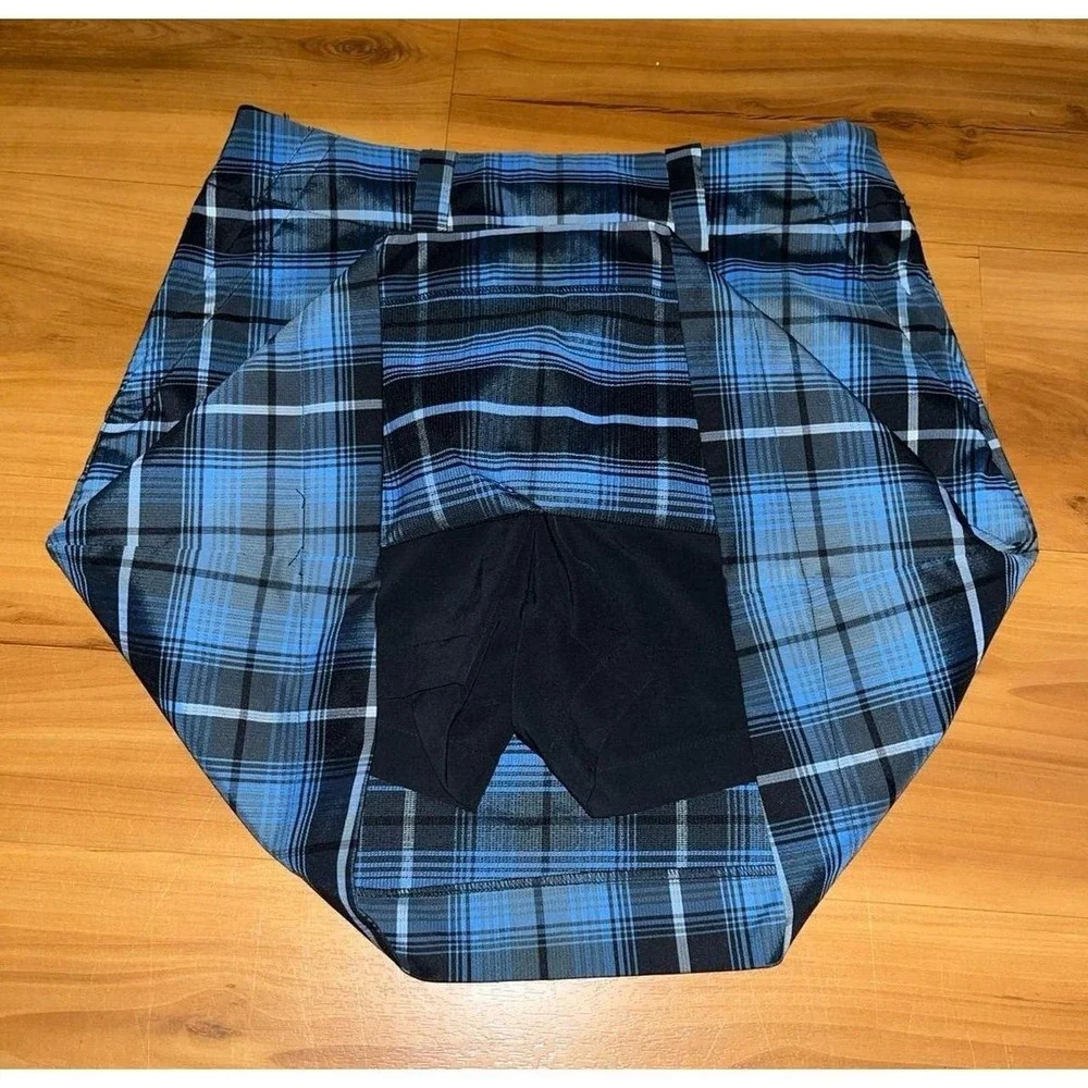 Womens Nike Golf Plaid Athletic Active Performance Pocket Skort